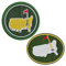 Jefuzh Golf Patches, Embroidered Iron-On Golf Patches for Clothes, Hats, Jeans, Skirts, Backpacks, Etc