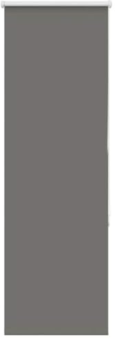 vidaXL Verdunkelungsrollo Grau 55x175 cm Stoffbreite 50,7 cm Polyester