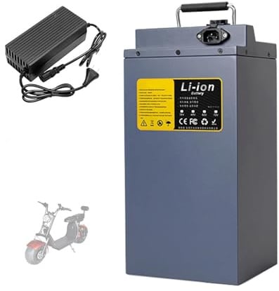 JHKJ Batteria al Litio da 48 Volt Batteria agli ioni di Litio da 48 V 15 Ah 20 Ah 25 Ah con Impugnatura della Batteria e chatger per Kit Motore da 700 W 950 W 1200 W