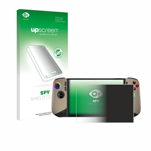 upscreen Blickschutzfolie für MSI Claw 8 AI+ | Anti-Spy Displayschutz Made in Germany Privacy Screen Protector Sichtschutz Blaulichtfilter Klare Folie