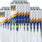 Pustar Renz50 Schnelltrocknender MS Polymer Kleber extra stark (Weiß, 10 Kartuschen,Verfallsdatum: 30. April 2025,Aluminiumverpackung, keine Beeinträchtigung der Nutzung, kostenlose Rückgabe) (Weiß)