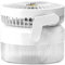 Ceprznvey Ventilador Con Nebulizador | Dispositivo De Enfriamiento Recargable USB | Ventilador Silencioso Plegable Con Luz Para Acampada Jardín Gimnasio Viajes Escritorio Tienda Exteriores