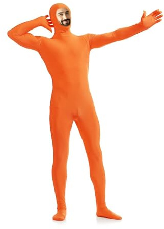 Traje de cuerpo completo para niños, disfraz elástico Zentai, unisex, para niños y niñas, para Halloween, cosplay, color gris