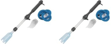 KSJOAIDDE Aquarium-Siphon-Reiniger, Wasserfilter, elektrisch, 2 Stück
