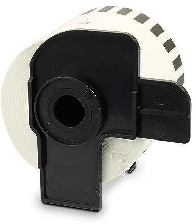 Printing Saver 5 Ersatz Brother DK-22205 Weiße Adressetiketten Kompatibel mit P-Touch Brother QL-570 QL-500 710W 810W Brother Label Printer (62 mm x 30,48 m)