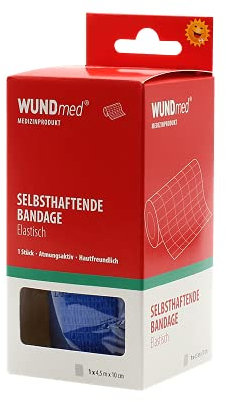 Wundmed Selbsthaftende Bandage 4,5m x 10cm, 3er Vorteilspack