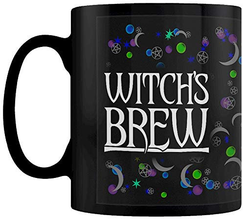Grindstore Kaffeebecher Witch's Brew schwarz