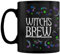 Grindstore Kaffeebecher Witch's Brew schwarz