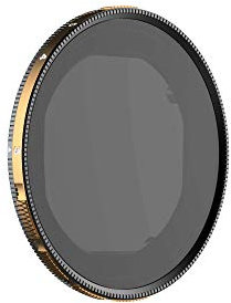 PolarPro LiteChaser Pro Variable ND Filtre 3-5 Bouchons