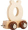 Small Foot 11759 Buchstabenzug Holz Ö, für Namenszug, Umlaut für personalisierte Kinderzimmerdeko, zum Lesen Lernen Toys