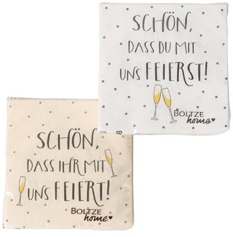 2 PACK Servietten HAPPY NEW YEAR Papierservietten 2024 2025 Silvester Tischdeko 3 lagig Sterne weiss creme 20x20cm weiss schwarz NEUJAHR Jahreswechsel Silvesterdeko Tischschmuck