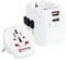 SKROSS Länderstecker Pro Light USB World (2xA) White
