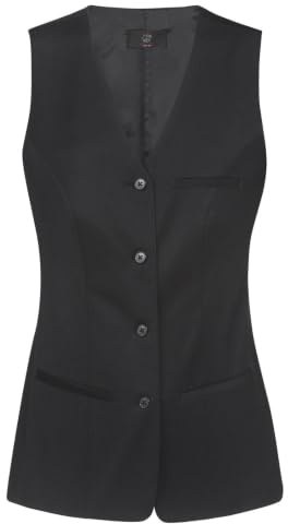 GREIFF CASUAL Damen Jerseyweste Regular-Fit Hellgrau meliert 52