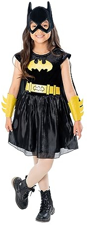 Rubie's Batgirl Deluxe Child Costume Kids Fancy Dress, Girls, Black