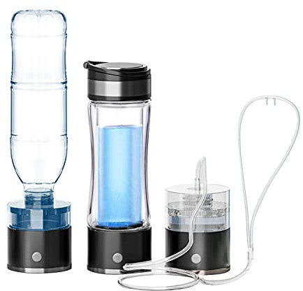 Hydrogen Water Generator, Portable Hydrogen Water Bottle Ionized Water Generator 3-Min Healthy Water Maker And Purifier Travel Mugs