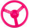Haconba Playground Steering Wheel Accessories Plastic Swingset Steering Wheel Pirate Ship Steering Wheel Playset for Outdoor Backyard Treehouse Playground Jungle Gym (Pink)