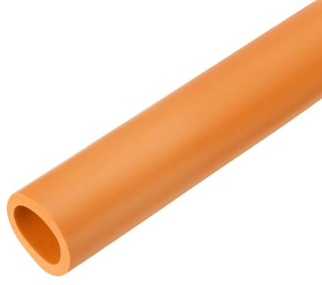 QUARKZMAN 61cm Rohrisolierung Schaumstoff, Durchmesser 36mm Isolierstärke 6mm Heizungsrohr Verkleidung für Fitnessgeräte, Rohre, Handhaben (Orange)