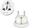 2 Stücke Universal Steckdosen Adapter,Adapter China Deutschland Stecker,Stecker Adapter China auf Europa,Universal Adapter für Europa, USA,UK,Thailand,Schweiz,China,Italien
