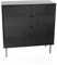 hjh LIVING Kommode mit 4 Schubladen KARBY K 90x40x95 cm, Schubladenschrank im Industrial-Stil, viel Stauraum, Schwarz