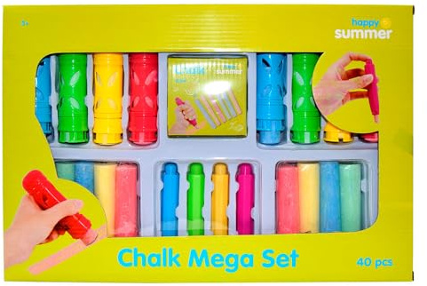 Happy Summer Chalk Mega Set 40 pcs. (303202)