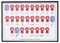 Manchester United FC signiertes Team-Poster 2024–25, Autogramm von Full Squad, Manchester Utd Gifts A4-Druck