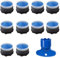AstraGlam Perlator 10erpack - Wasserhahn Aufsatz mit Strahlregler und Filter, Passend für die meisten Wasserhähne (M18.5)