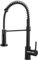 Robinet pulvérisateur extractible avec levier unique en acier inoxydable et fonction extractible à ressort, compatible avec les configurations à 1 ou 3 trous, parfait pour les camping-cars, les