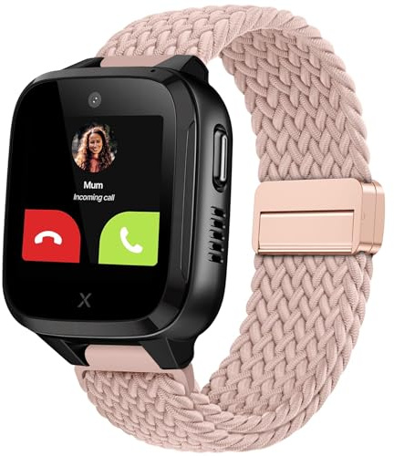 OUTPUTBT Magnetisch Armbänder 16mm für XPLORA Kidzi/Xplora X5 Play/XGO 3/2 | Armband Kinder 16mm Nylon Baumwolle Geflecht für Mädchen Jungen