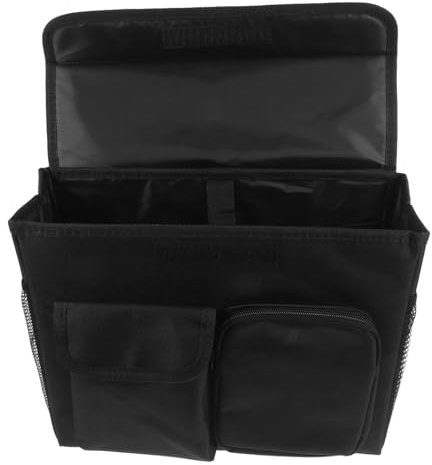 TOBBOMEY Walker Organizer Tasche Für Rollator Wasserdichter Armlehnen-seitentasche Für Senioren Mit Praktischen Fächern Für Persönliche Gegenstände Und Einfache Installation