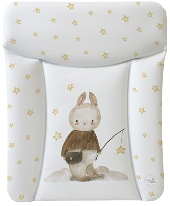 Ceba Baby® Wickelauflage 50x70 cm – Weiche Wickeltischauflage für Jungen & Mädchen – Wasserdicht & Abwaschbar – OEKO-TEX® 100 – Made in EU - Träumer