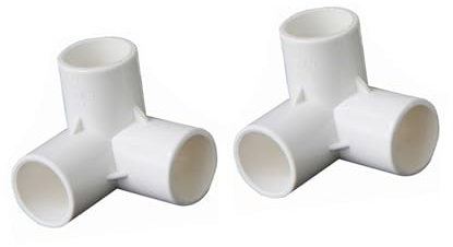 jojnsha Raccordi A Gomito A 3 in PVC Connettori A Gomito PVC A 90 Gradi Facili Installazioni Installazione Semplici per Gruppo Tubo Efficiente Accessori Idraulici