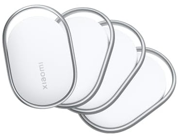 XIAOMI Smart Tag, Tracker, IP67, 1 Jahr Akku, 4er Pack | Apple Find My & Google Find Hub, perfekter Tracker für Gepäck/Taschen/Tiere