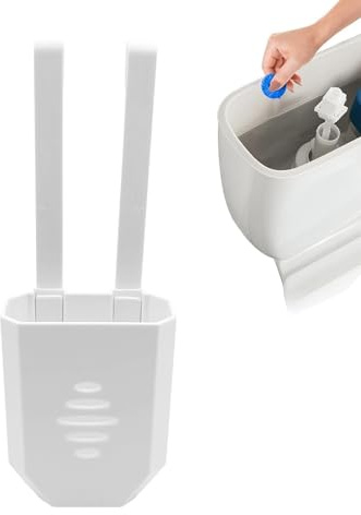Mxshc Toiletten Spülkasten Tablettenhalter,Verstellbare Halterung für einfache Montage und Mittelaufbewahrung,Aufbewahrungshalter Für Toilettenbecken-Reiniger-Tabletten - Für Hotel Wohnung Gewerbe