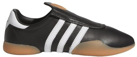 adidas Womens Taekwondo Mei Slip On Sneakers Shoes Casual - Black, White - Size 7.5 M