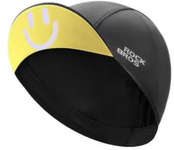 ROCKBROS Fahrradkappe Winter Sommer Cycling Cap Unterhelmmütze | Winter Thermomütze Winddicht Wärmend mit Fleece, Sommer Leichte Atmungsaktive Radkappe, Radfahren Skifahren Laufen Fitness
