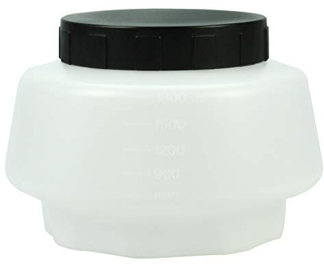 WAGNER contenedor de pintura con tapa 1800 ml, accesorio para pulverizador de pintura