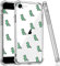 CAROKI for iPhone SE 3 2022 Clear Case, [Anti-Yellowing] with Cute Dinosaur Pattern for iPhone 7/8 Clear Case Bumper Protective Shockproof Soft Silicon Cover Case for iPhone 7/8/SE2/SE 3 2022