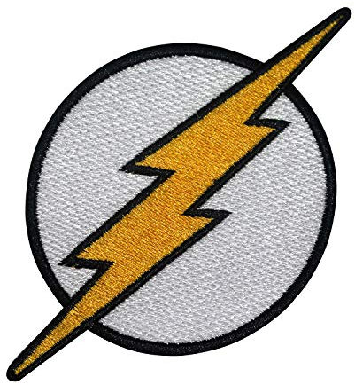 R-CO Iron On Patch Sew On Embroidery Badge Cartoon Superhero Patch
