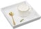 20 X 20cm Bandejas Decorativas Cuadradas, Mesa Bandeja De Madera Blanca, Decorativa Bandejas para Servir Comida, Multifuncional Bandejas Cosméticos para Joyería, Comida, Decoración De Mesas De Café