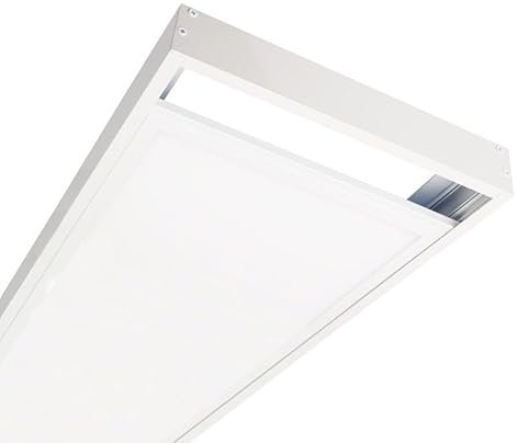 Kit en Saillie pour Dalle LED Slim 120x30 - Unité/Blanc