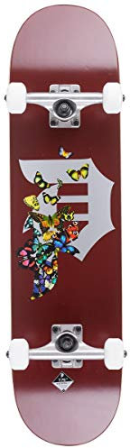 Primitive Skateboarding Men's Dirty P Colony Burgundy Complete Skateboard 8