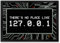 trendaffe - Localhost Fußmatte mit IP Adresse 127.0.0.1 in weiß - There's no Place Like