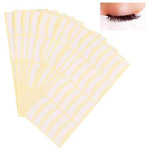 Pfropfen Wimpern Klebeband,500 Paar professionelle Wimpernverlängerung Oberer unter Wimpern Isolation Patch Pfropfen Wimpern Aufkleber,Wimpernverlängerungsaufkleber