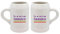 My Custom Style 2 Boccali Birra Ceramica 500ml #Italia fuorigioco#