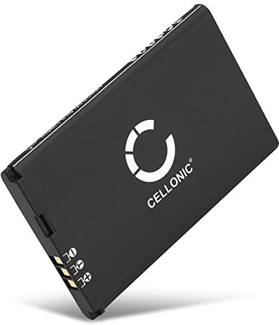 CELLONIC, Batterie Compatible avec Yealink W56H, W60P, W56h/p (1300mAh, 3.7V) Batterie de Remplacement YL-5J, W56-BATT