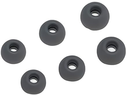 Adhiper Ersatz-Ohrstöpsel für Beats Fit Pro & Studio Buds & Studio Buds + Kopfhörer – 3 Paar, S/M/L Weiche Silikon-Ohrtips, Geräuschreduzierend & Sicherer, Bequemer Sitz (Salbeigrau)