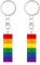 LUTER 2St Schlüsselanhänger Regenbogen Basteln, Bunt Pride Schlüsselanhänger Schlüsselanhänger Baustein Gay-Schlüsselanhänger Lesben-Schlüsselanhänger für Paare, Liebhaber, Eltern
