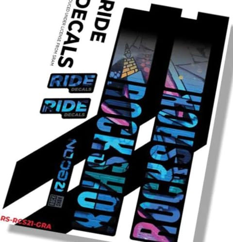 Ride Decals RockShox Recon Silver Boost MY21 (Model Year 2023) - Graffiti Gloss