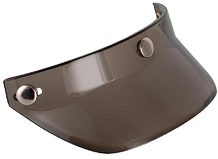 Navna 3 Druckknopf Helmvisier Universelles Winddichtes Flip Windschutz Motorradzubehör Für Motorräder Mit Offenem Gesicht Helmschild Linsenreiniger Für Brillen 3 Druckknopf Motorradhelmvisier