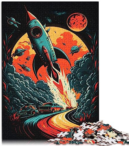 Puzzle für Erwachsene, Erweiterung „Der Raumfahrer“, 1000-teiliges Puzzle für Kinder ab 12 Jahren. Herausfordernde Papppuzzles. Größe: 26 x 38 cm